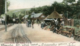 POST CARD ENGLAND  ISLE OF MAN LAXEY ELECTRIC STATION 1904 - Ile De Man