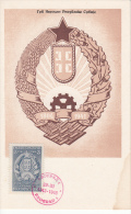 YOUGOSLAVIA MAXIMUM CARDS MICHEL 560, 563, 564 & 566 ARMOIRIES WAPPEN - Tarjetas – Máxima