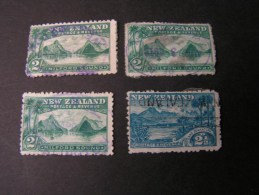 == New Zealand  1898 Lot   Bad Condition  Ca. € 230 Michel - Gebruikt