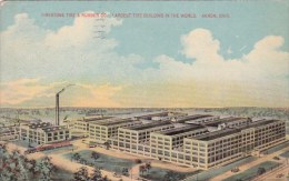 Firestone Tire & Rubber Company Largest Tire Building In The World Akron Ohio1912 - Akron