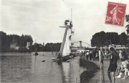 PICARDIE - 60 - OISE - BORAN SUR OISE -Plage De Lys Chantilly -LeToboggan - CPSM PF NB - Boran-sur-Oise