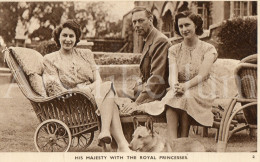 ROYALTY United Kingdom British Dominions, And Emperor Of India / King Georg VI  / Princess Elizabeth And Margaret - Koninklijke Families