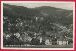 Foto-AK ´Elgersburg' (LK Ilm-Kreis) ~ 1940 - Elgersburg