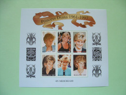 Burkina Faso 1998 Princess Diana - MNH Sheet - Scott 1095 = 5.50 $ - Burkina Faso (1984-...)