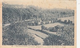 29 - Châteauneuf Du Faou - Canal De Nantes à Brest, Vue Prise De L'hôtel Bellevue - Châteauneuf-du-Faou