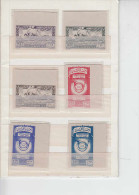 GRAN LIBANO  1947 - Yvert 29/34 ND - Congresso UPU - Unused Stamps