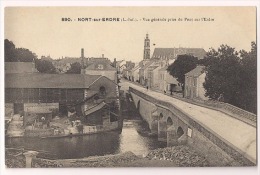 Nort-s/Erdre - Vue Générale Prise Du Pont Sur L'Erdre [12756N44] - Nort Sur Erdre