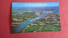 - Massachusetts> Cape Cod  Air View Cape Cod Canal --ref 1944 - Cape Cod