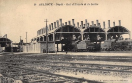 AULNOYE - Dépôt - Gril D'Entrée Et De Sortie - Trains - Aulnoye