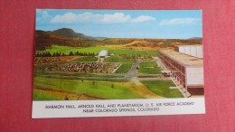 Colorado>   Near ---Colorado Springs  US Air Force Academy Harmon & Arnold Hall. Planetarium  -----       Ref 1944 - Colorado Springs