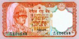 NEPAL 1997 Rupees-20 BANKNOTE King BIRENDRA PICK #38c UNC - Nepal