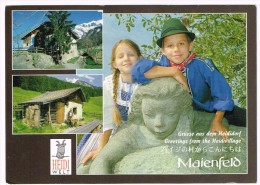 H3279 Maienfeld - Grusse Aus Dem Heididirf - Heidihaus Und Heidibrunnen / Viaggiata 2006 Nice Stamps Timbres Francobolli - Maienfeld