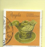 TIMBRES - STAMPS - ANGOLA - 1995 - POTERIE TRADICIONNELLE - TIMBRE OBLITÉRÉ - Angola