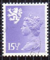 GB Scotland 1971-93 15½p Regional Machin, Used (SG41) - Scotland