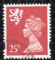 GB Scotland 1993-8 25p Questa Regional Machin, Used (SG84) - Scotland