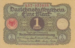 Billet Allemagne 1 Mark Du 01 - 03 - 1920 - Amministrazione Del Debito