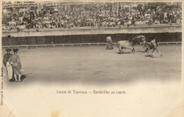 Course De Taureaux.Corrida. Serie Photo - Corrida