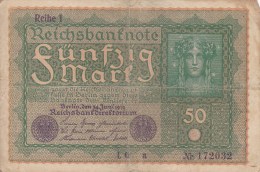 Billet Allemagne 50 Mark Du 24 06 1919 - 50 Mark