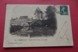 Cp  Mereville Moulin De Courcelle Sur La Juine - Mereville