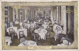 Cafe Trianon Hotel Muehlebach Kansas City Missouri 1928 - Kansas City – Missouri