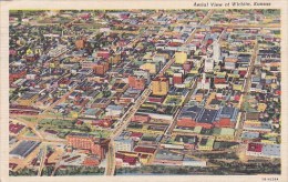 Aerial View Of Wichita Kansas 1946 - Wichita