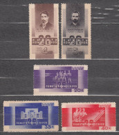 Russia USSR 1933 Mi# 457-461 Baku Commissars MNH * */ MH * - Unused Stamps