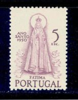 ! ! Portugal - 1950 Holy Year Lady Madonna 5 E - Af. 722 - MLH - Ungebraucht