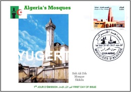 ARGELIA FDC - Islam -  Mosque Mosquee Moschea Moschee Mezquita - Sidi Ali Dib - Skikda - Moscheen Und Synagogen