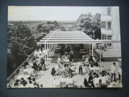 Germany DDR: Berlin-Köpenick, Müggelturm Und Terrasse Der Gaststätte - Terrace At The Müggel Tower - Unused - Koepenick