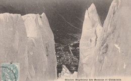 CHAMONIX -MONT BLANC  74  CPA  GLACIER SUPERIEUR DES BOSSONS - Chamonix-Mont-Blanc