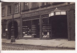 Carte Postale Photo SAARBRÜCKEN-SARREBRUCK (Allemagne-Sarre) H.BECKER-SOHN-DROGEN-DROGUERIE-MAGASIN-COMMERCE-RARE- - Saarbrücken