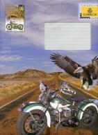 ESPAÑA / SPAIN / ESPAGNE (2014) - Sobre / Cover / Lettre - HARLEY-DAVIDSON - Vehículos De época - Eagle - Águila - Motos