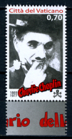 2014 - VATICANO - VATICAN - 125° ANNIVERSARIO DELLA NASCITA DI CHARLIE CHAPLIN  - NH - MINT - Neufs