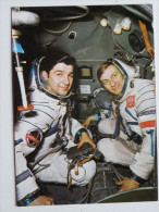 Polish - Russian Space Expedition In 1978 Years - Soyuz 30/  P Klimuk / M Hermaszewski / Polish Postcard - Espace