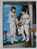 Polish - Russian Space Expedition In 1978 Years - Soyuz 30/  P Klimuk / M Hermaszewski / Polish Postcard - Raumfahrt