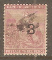 CAPE Of GOOD HOPE    Scott  # 32 VF USED - Cape Of Good Hope (1853-1904)