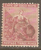 CAPE Of GOOD HOPE    Scott  # 36 VF USED - Cape Of Good Hope (1853-1904)