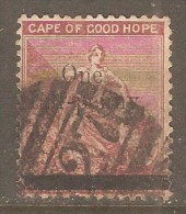 CAPE Of GOOD HOPE    Scott  # 39 VF USED - Cape Of Good Hope (1853-1904)