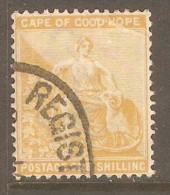 CAPE Of GOOD HOPE    Scott  # 52 VF USED - Cape Of Good Hope (1853-1904)