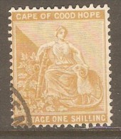 CAPE Of GOOD HOPE    Scott  # 52 VF USED - Cape Of Good Hope (1853-1904)