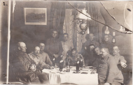 CP Photo Avril 1915 RILLY-AUX-OIES (Rilly-sur-Aisne Près Attigny) - Officiers Allemands Au Casino (A113, Ww1, Wk 1) - Unclassified