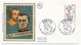 FRANCE - 2 Enveloppes FDC - Loi Sur La Liberté De La Presse - Loudun / Paris - 1981 - 1980-1989