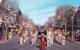 Disneyland - Micky Mouse And Disneyland Band - Mailed 1988 /  Stamps Airmail John F. Kennedy - Disneyland