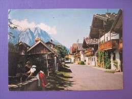 GARMISCH ZUGSPITZE GERMANY PICTURE MUSEUM EXPOSITION ADVERTISING DESIGN ORIGINAL PHOTO POST CARD PC STAMP - Bremerhaven