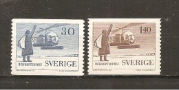 Suecia-Sweden Nº Yvert  Aéreo-8-9 (MNH/**) - Nuovi