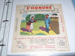 BLOTTER BUVARD Publicitaire BISCOTTES   St HONORE NORD - Biscottes