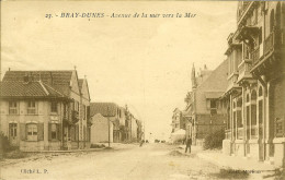 CP De BRAY-DUNES " Avenue De La Mer Vers La Mer " - Bray-Dunes