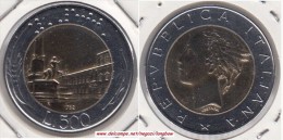 Italia 500 Lire 1982 Bimetallic Km#111 - Used - 500 Lire