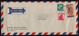 1970 India  - AIR MAIL COVER - New Delhi / Switzerland - Airmail