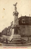 58 - TANNAY - Le Monument Aux Morts De La Grande Guerre - Tannay